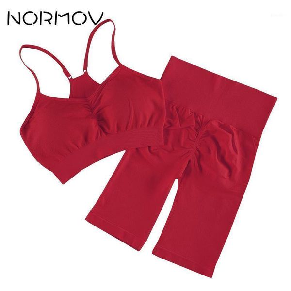 yoga outfit normov summer short set seamless running gym workout red push up bra high waist shorts
yoga outfit normov summer short set seamless running gym workout red push up bra high waist shorts