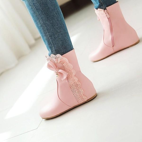 boots big size 9 10 11 12 women shoes ankle for ladies woman winter solid color round head side zipper, Black
boots big size 9 10 11 12 women shoes ankle for ladies woman winter solid color round head side zipper, Black