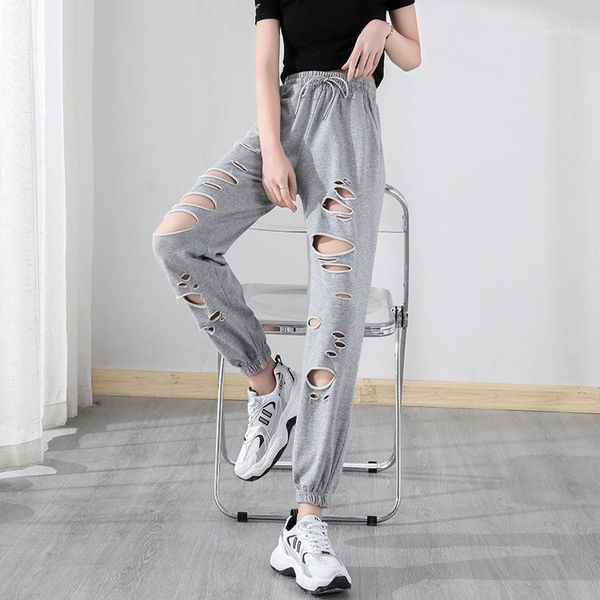 women's pants & capris real spot summer 2021 hole sports high waist loose thin all-match harem leisure and feet wei, Black;white
women's pants & capris real spot summer 2021 hole sports high waist loose thin all-match harem leisure and feet wei, Black;white