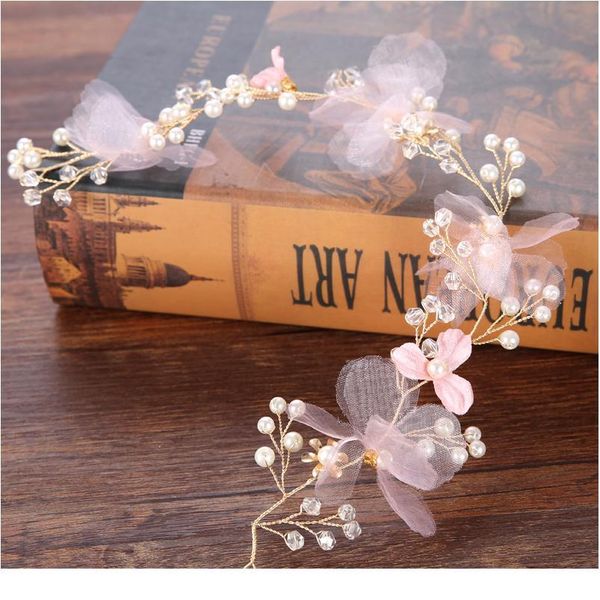 trendy pearl pink flower bridal headband for wedding tiara headpiece women hair jewelry handmade wedding hair acc qylqqq
trendy pearl pink flower bridal headband for wedding tiara headpiece women hair jewelry handmade wedding hair acc qylqqq