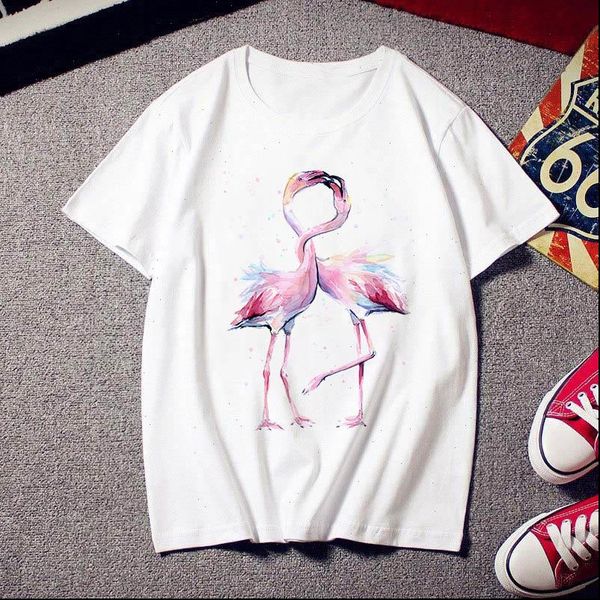 2021 summer flamingo ladies t shirt female harajuku print casual fashion t shirt o neck white retro female cloth t shirt
2021 summer flamingo ladies t shirt female harajuku print casual fashion t shirt o neck white retro female cloth t shirt