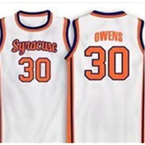 vintage 21ss 30 billy owens syracuse 1991 mesh fabric full embroidery jersey size s-4xl or custom any name or number college jersey, Black
vintage 21ss 30 billy owens syracuse 1991 mesh fabric full embroidery jersey size s-4xl or custom any name or number college jersey, Black