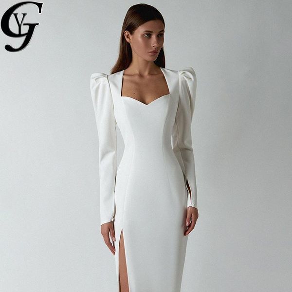 2021 vintage square collared high split bodycon dresses women elegant fashion birthday party ladies maxi dresses robe femme, Black;gray
2021 vintage square collared high split bodycon dresses women elegant fashion birthday party ladies maxi dresses robe femme, Black;gray