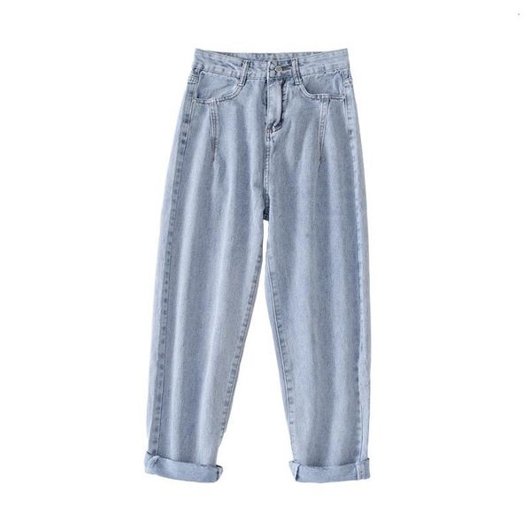 new 2021 harem vintage high waist woman boyfriends women's full length mom jeans cowboy denim pants vaqueros mujer g2ya, Blue
new 2021 harem vintage high waist woman boyfriends women's full length mom jeans cowboy denim pants vaqueros mujer g2ya, Blue