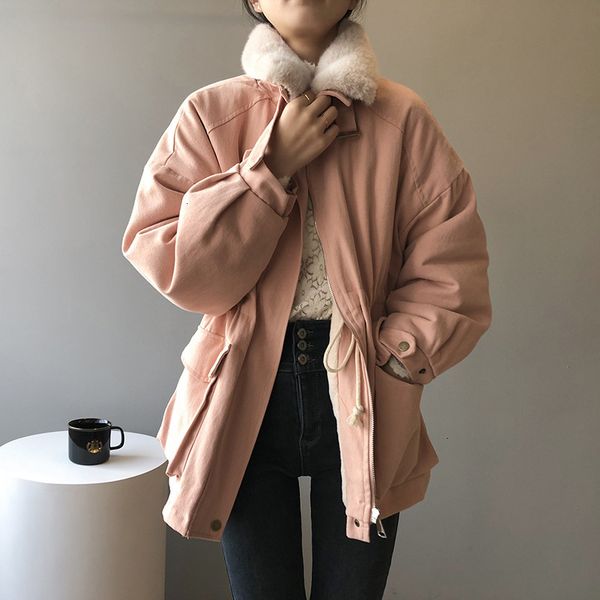 furry new 2021 turn down collar fleece inner midi length vintage women denim coat oversize winter clothes 0ltm, Black;brown
furry new 2021 turn down collar fleece inner midi length vintage women denim coat oversize winter clothes 0ltm, Black;brown