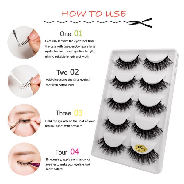 shidishangpin 5 pairs of long fake eye lashes 3d false eyelashes natural lashes for eye makeup
shidishangpin 5 pairs of long fake eye lashes 3d false eyelashes natural lashes for eye makeup