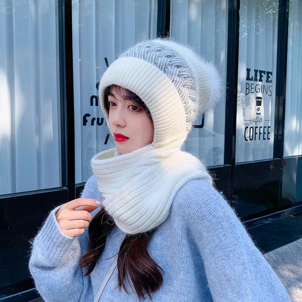 beanie/skull caps 2021 fashion women's winter warm fur hatstogether with scarf female girl sweet ear protector knit skullies beanies, Blue;gray
beanie/skull caps 2021 fashion women's winter warm fur hatstogether with scarf female girl sweet ear protector knit skullies beanies, Blue;gray