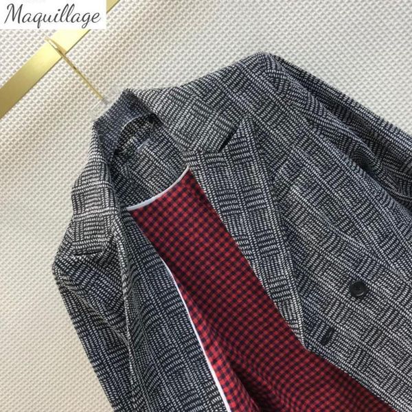 elegant office lady plaid blazer autumn fashion jacket notched double breasted slim waist women's suit work wear suits & blazers, White;black
elegant office lady plaid blazer autumn fashion jacket notched double breasted slim waist women's suit work wear suits & blazers, White;black