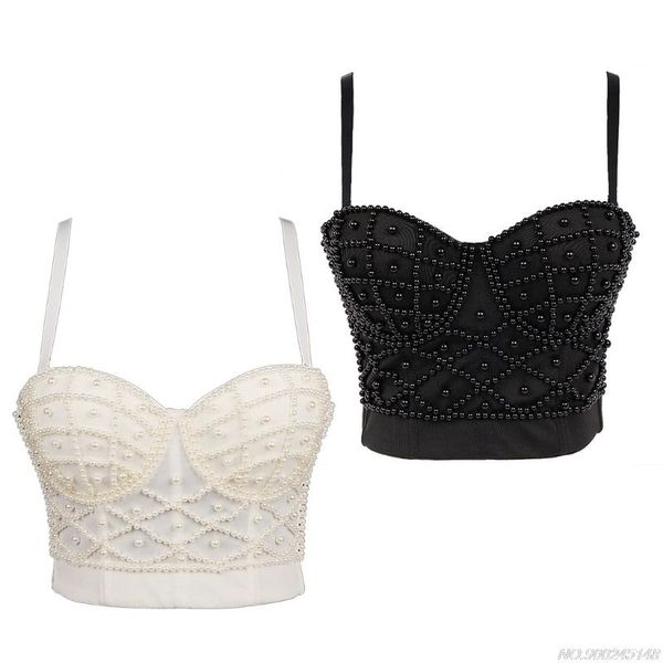women's tanks & camis women spaghetti strap bustier bra imitation pearl beaded push up camisole vest club party v-neck corset jy16 21 d, White
women's tanks & camis women spaghetti strap bustier bra imitation pearl beaded push up camisole vest club party v-neck corset jy16 21 d, White