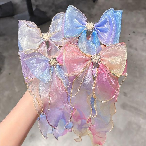 hair accessories cn girls cute colorful chiffon bow ribbon hairpins children sweet decorate headband clips fashion, Slivery;white
hair accessories cn girls cute colorful chiffon bow ribbon hairpins children sweet decorate headband clips fashion, Slivery;white