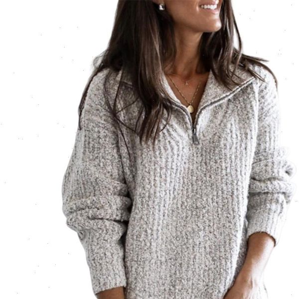 fashion warm women autumn solid color long sleeve zip loose knitted plus size sweater drop shipping, White;black
fashion warm women autumn solid color long sleeve zip loose knitted plus size sweater drop shipping, White;black