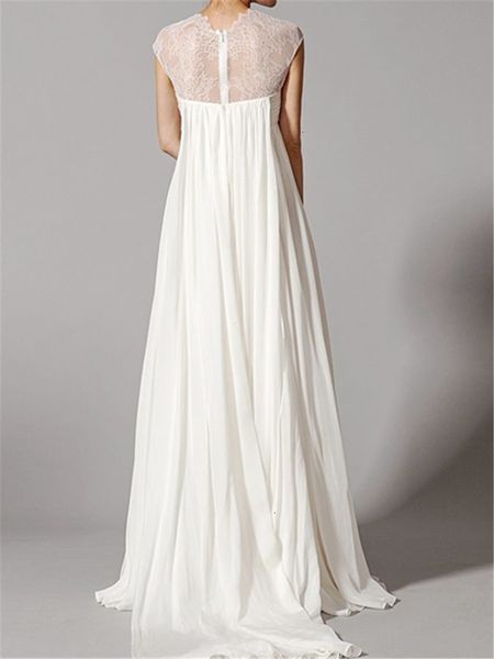 vintage 2021 new beading empire waist lace maternity wedding chiffon beach boho bride gown vestido noiva robe de mariee srwp, White
vintage 2021 new beading empire waist lace maternity wedding chiffon beach boho bride gown vestido noiva robe de mariee srwp, White