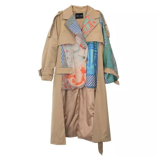 women's wool & blends trench women solid color designers fall clothes causal blend long coat, Black
women's wool & blends trench women solid color designers fall clothes causal blend long coat, Black