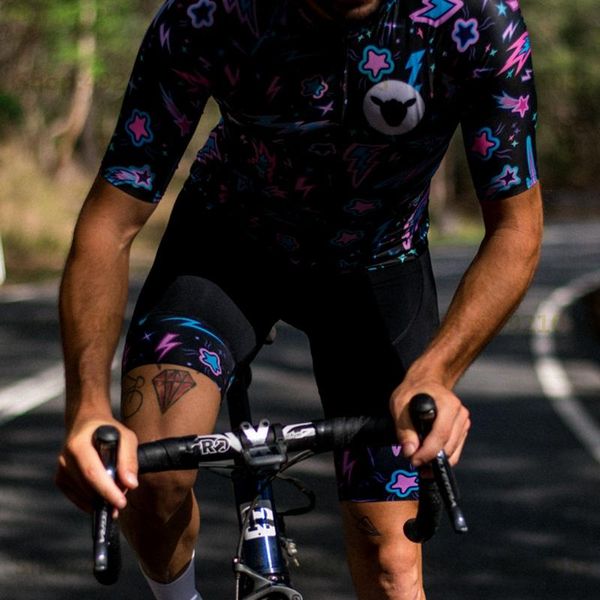 racing sets rc team black sheep 2021 limited edition cycling jersey suit short sleeve bike shirt and 9d gel pad bib shorts tuta da ciclismo, Black;blue
racing sets rc team black sheep 2021 limited edition cycling jersey suit short sleeve bike shirt and 9d gel pad bib shorts tuta da ciclismo, Black;blue