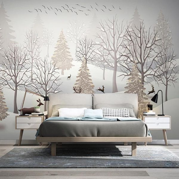 wallpapers custom 3d po wallpaper nordic forest elk snow scenery wall murals modern restaurant living room bedroom decor painting
wallpapers custom 3d po wallpaper nordic forest elk snow scenery wall murals modern restaurant living room bedroom decor painting