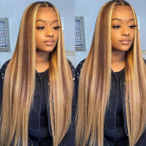 lace wigs 30 inch highlight wig human hair straight front hd transparent frontal brazilian remy ombre for women, Black;brown
lace wigs 30 inch highlight wig human hair straight front hd transparent frontal brazilian remy ombre for women, Black;brown