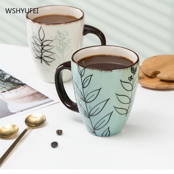 mugs household ceramic coffee, exquisite handmade coffee cups with personality and creativity, large-capacity
mugs household ceramic coffee, exquisite handmade coffee cups with personality and creativity, large-capacity