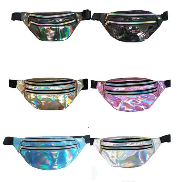 waist bags holographic fanny pack, shiny metallic color sport pack belt bum for festival, travel, party, date
waist bags holographic fanny pack, shiny metallic color sport pack belt bum for festival, travel, party, date
