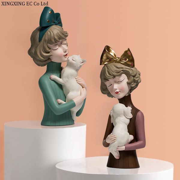 decorative objects & figurines european resin girl decoration creative deskfashion modeling sculpture simple home holiday gift
decorative objects & figurines european resin girl decoration creative deskfashion modeling sculpture simple home holiday gift