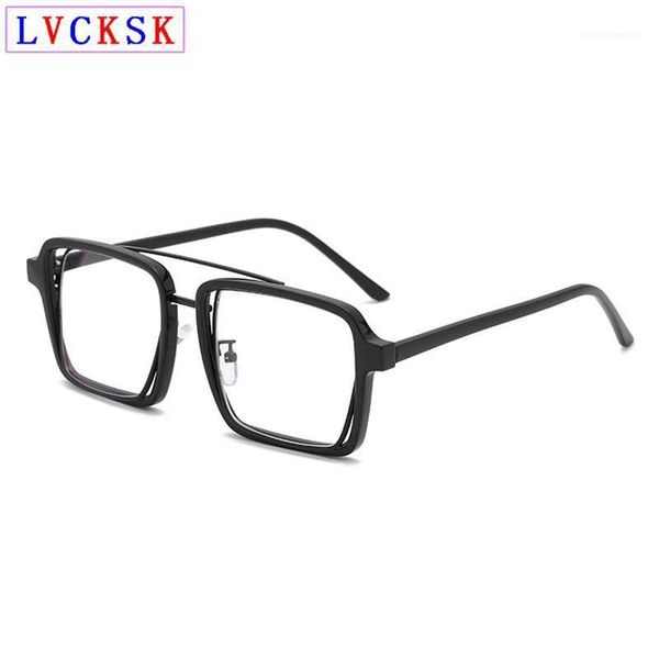 sunglasses 2021 fashion square myopia glasses women men ultralight double beam transparent spectacle frame prescription eyeglasses n51, White;black
sunglasses 2021 fashion square myopia glasses women men ultralight double beam transparent spectacle frame prescription eyeglasses n51, White;black