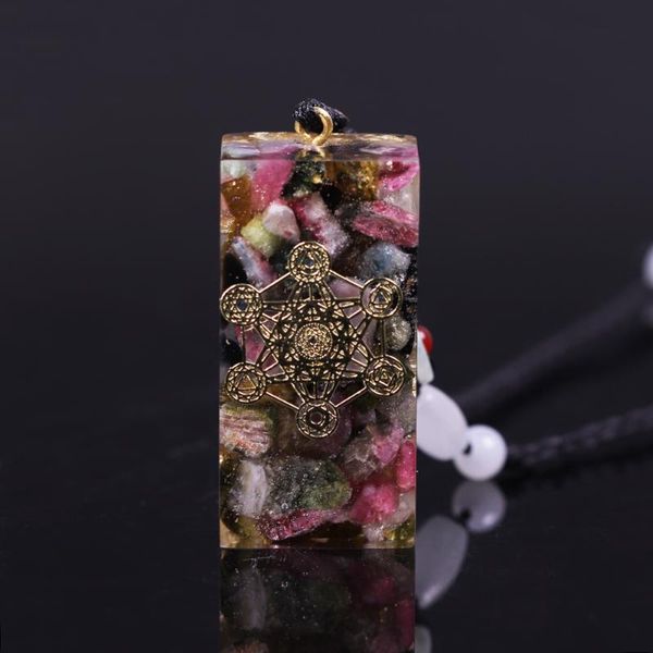 pendant necklaces natural tourmaline orgonite necklace energy healing yoga meditation jewelry for women men, Silver
pendant necklaces natural tourmaline orgonite necklace energy healing yoga meditation jewelry for women men, Silver