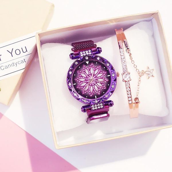 wristwatches 2021 women starry sky watch fashion rhinstone diamond mesh band quartz watches with bracelet set relogio feminino, Slivery;brown
wristwatches 2021 women starry sky watch fashion rhinstone diamond mesh band quartz watches with bracelet set relogio feminino, Slivery;brown