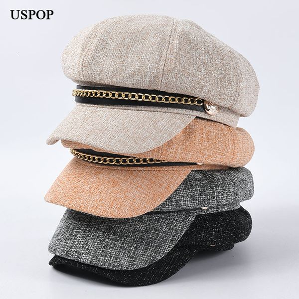 2021 new spring for women octagonal hats caps female patchwork chain visor newsboy cap 9zl6, Blue;gray
2021 new spring for women octagonal hats caps female patchwork chain visor newsboy cap 9zl6, Blue;gray