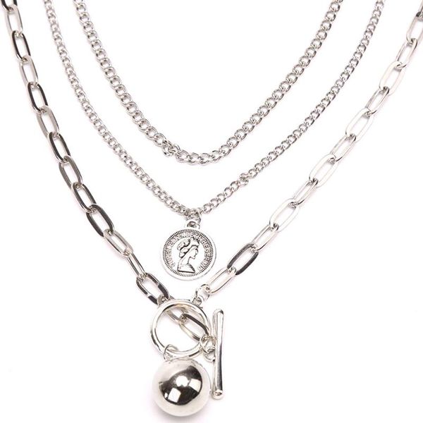 pendant necklaces multilayer hip hop long chain necklace personality cross square metal cool chocker for women men jewelry gifts, Silver
pendant necklaces multilayer hip hop long chain necklace personality cross square metal cool chocker for women men jewelry gifts, Silver