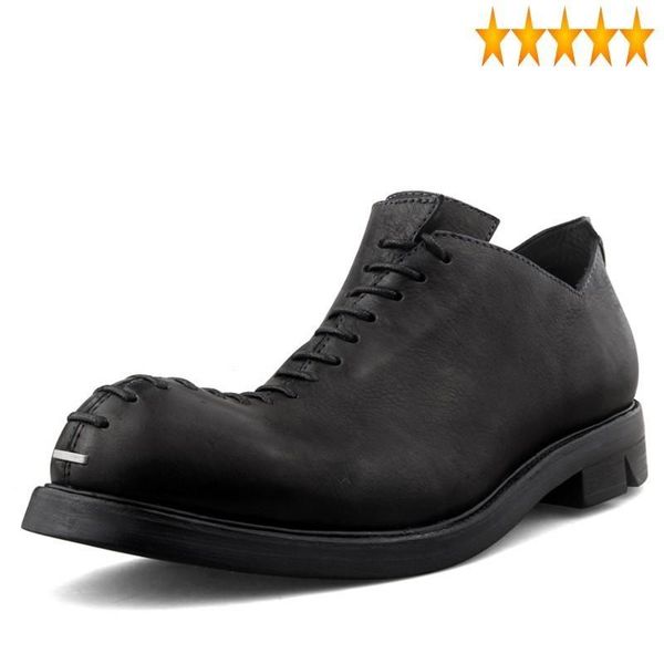 dress shoes leather harajuku vintage genuine mens thick bottom increase round toe lace up male low help, Black
dress shoes leather harajuku vintage genuine mens thick bottom increase round toe lace up male low help, Black