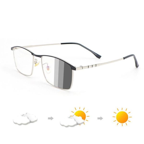 sunglasses anti radiation & pochromic glasses classic transition smart men women square alloy chameleon discoloration, White;black
sunglasses anti radiation & pochromic glasses classic transition smart men women square alloy chameleon discoloration, White;black