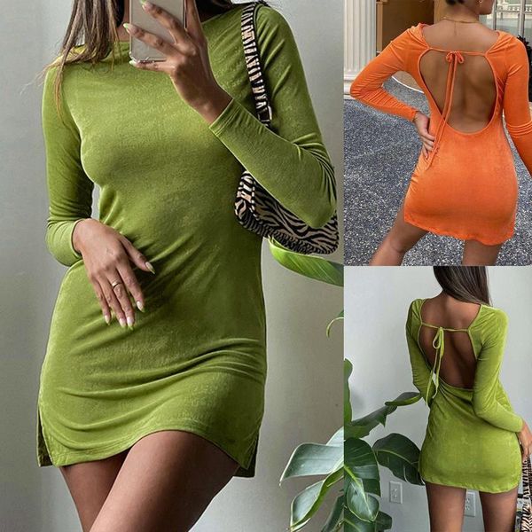 casual dresses halter backless mini dress women bodycon skinny club party long sleeve knitted fall streetwear beach holiday, Black;gray
casual dresses halter backless mini dress women bodycon skinny club party long sleeve knitted fall streetwear beach holiday, Black;gray