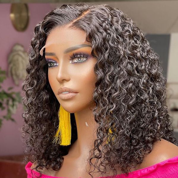 lx brand 14inch short bob kinky curly synthetic lace front wig glueless 13x4 synthetic lace wigs for women daily wear wigs 180%densityfactor, Black
lx brand 14inch short bob kinky curly synthetic lace front wig glueless 13x4 synthetic lace wigs for women daily wear wigs 180%densityfactor, Black