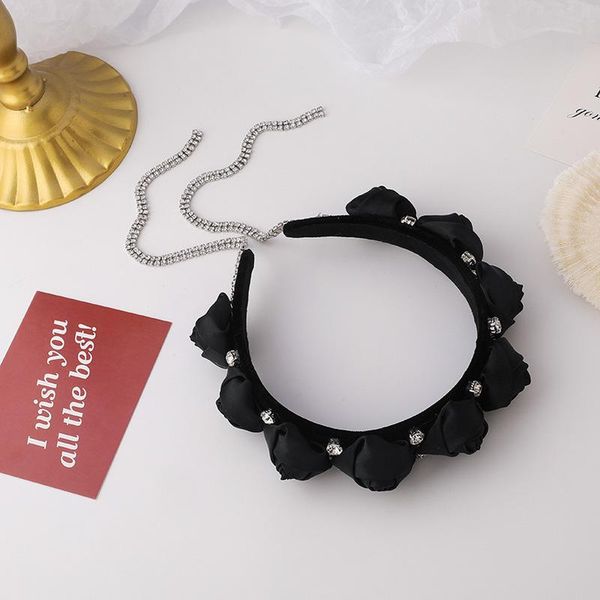 hair accessories lovoacc elegant rose petal band for women bridal black cloth rhinestone flowers long tassel hoop headwear
hair accessories lovoacc elegant rose petal band for women bridal black cloth rhinestone flowers long tassel hoop headwear
