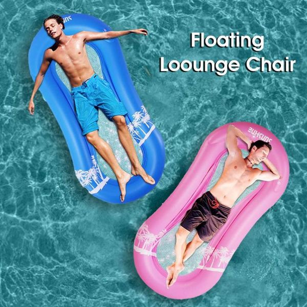 inflatable floats & tubes summer water hammock swimming pool beach pvc air mattress lounger floating sleeping cushion bed
inflatable floats & tubes summer water hammock swimming pool beach pvc air mattress lounger floating sleeping cushion bed
