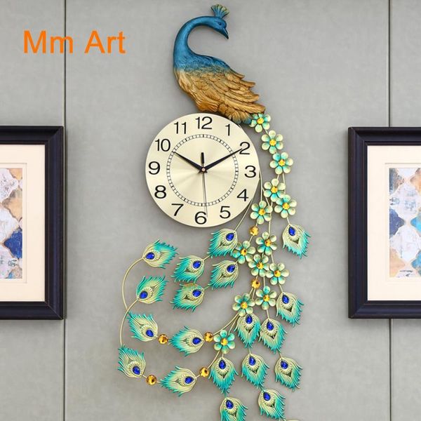 wall clocks light luxury peacock clock fashion modern decoration mute quartz
wall clocks light luxury peacock clock fashion modern decoration mute quartz