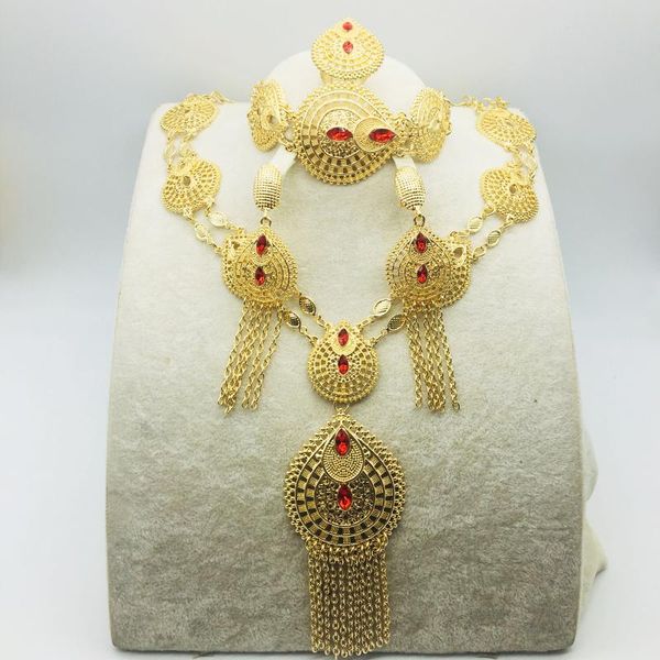 earrings & necklace bridal gift nigerian wedding african beads jewelry set brand woman fashion dubai gold color wholesale design, Silver
earrings & necklace bridal gift nigerian wedding african beads jewelry set brand woman fashion dubai gold color wholesale design, Silver
