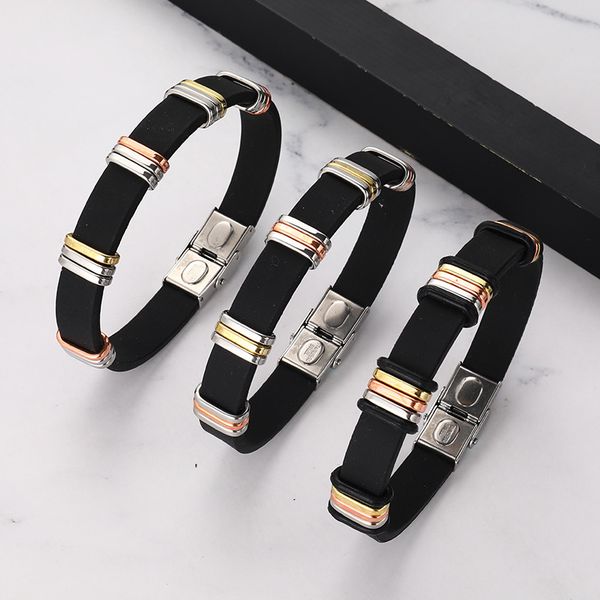 2021 summer new korean bracelet stainless steel silicone jewelry multi ring bracelet hardware accessories, Golden;silver
2021 summer new korean bracelet stainless steel silicone jewelry multi ring bracelet hardware accessories, Golden;silver