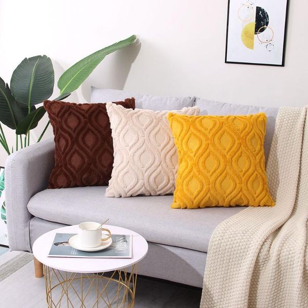 cushion/decorative pillow autumn and winter solid color plush cushion cover geometric water drop embroidered home decor case no core
cushion/decorative pillow autumn and winter solid color plush cushion cover geometric water drop embroidered home decor case no core