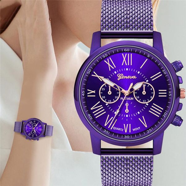 wristwatches luxury watch fashion pvc mesh bracelet watches for women roman digital analog quartz ladies sports dress clock, Slivery;brown
wristwatches luxury watch fashion pvc mesh bracelet watches for women roman digital analog quartz ladies sports dress clock, Slivery;brown
