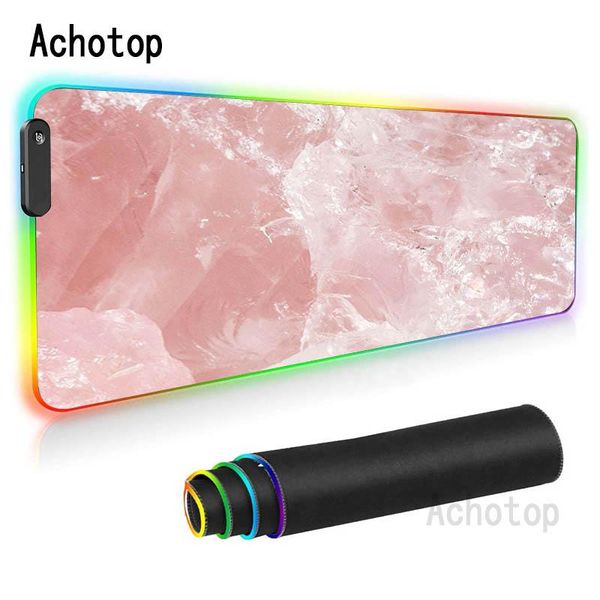 mouse pads & wrist rests pink marble rgb rug pad ink mousepad computer gamer led 400x900 anti-slip keyboard with backlit desk mats
mouse pads & wrist rests pink marble rgb rug pad ink mousepad computer gamer led 400x900 anti-slip keyboard with backlit desk mats
