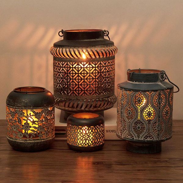 candle holders vintage lamp candlestick home decoration figurines handcraft retro nostalgic hollow pattern holder wind decor crafts
candle holders vintage lamp candlestick home decoration figurines handcraft retro nostalgic hollow pattern holder wind decor crafts