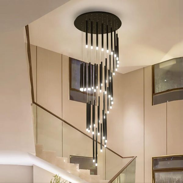 modern led pendant lights for living room minimalist duplex floor hall pendant lamp nordic villa spiral staircase hanging lamp
modern led pendant lights for living room minimalist duplex floor hall pendant lamp nordic villa spiral staircase hanging lamp