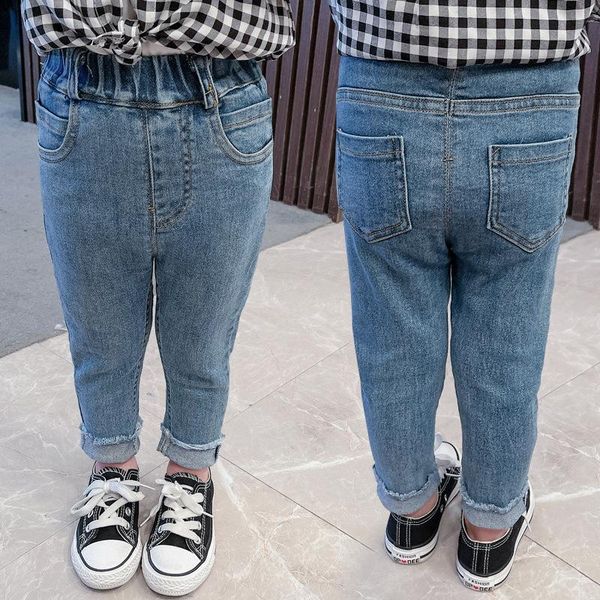 girls raw edge denim pants 2021 spring and autumn new korean children fashion 2-7 years jeans meisje, Blue
girls raw edge denim pants 2021 spring and autumn new korean children fashion 2-7 years jeans meisje, Blue