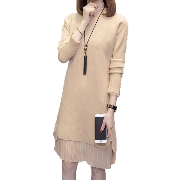 women's sweaters black long knitted mesh stitch dress oversized plus large size female pullover woman blouses winter d0458, White;black
women's sweaters black long knitted mesh stitch dress oversized plus large size female pullover woman blouses winter d0458, White;black