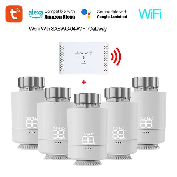 smart home control 802-wifi thermostat temperature controller heating and accurate trv thermostatic radiator valve saswg-04-wifi(ty) gateway
smart home control 802-wifi thermostat temperature controller heating and accurate trv thermostatic radiator valve saswg-04-wifi(ty) gateway