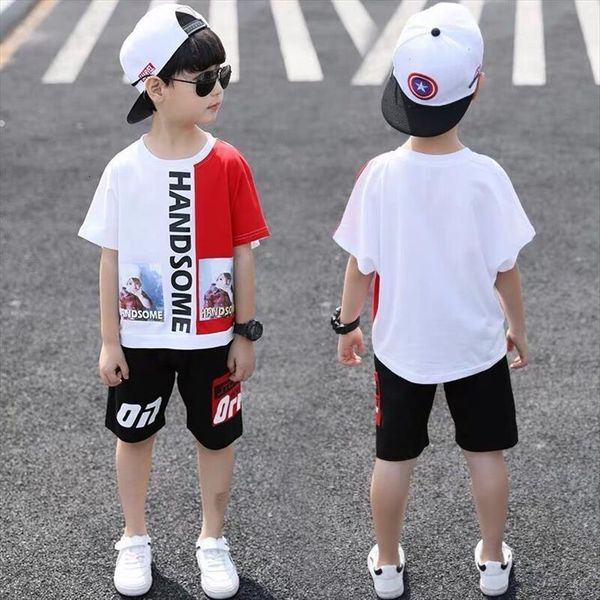 teens handsome boys clothing set t shirt shorts cotton sport suit summer outfits boy clothes sportwear for 4 5 6, White
teens handsome boys clothing set t shirt shorts cotton sport suit summer outfits boy clothes sportwear for 4 5 6, White