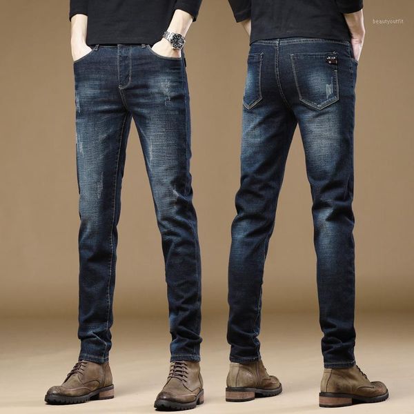 men's jeans autumn winter classic men cotton homme pantalones hombre streetwear youth soft skinny slim pants denim overalls plus size, Blue
men's jeans autumn winter classic men cotton homme pantalones hombre streetwear youth soft skinny slim pants denim overalls plus size, Blue
