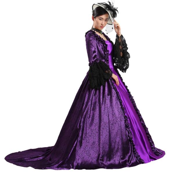casual dresses gothic medieval victorian renaissance ball grown dress rococo, Black;gray
casual dresses gothic medieval victorian renaissance ball grown dress rococo, Black;gray