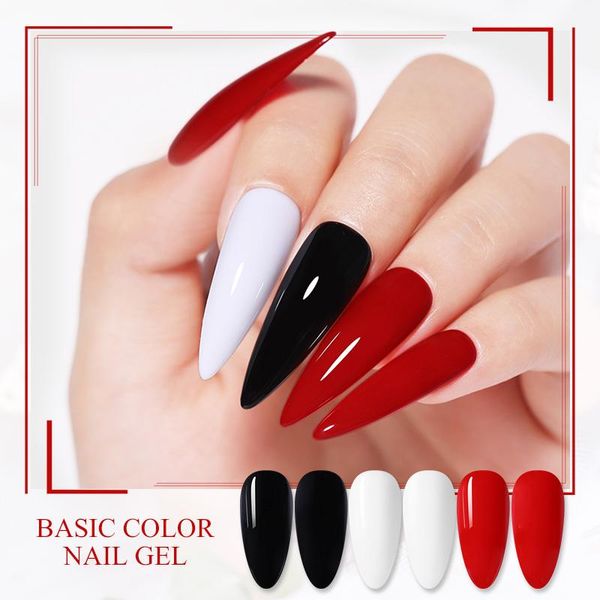 nail gel born pretty basic series uv led color polish black white red 6ml soak off varnish, Red;pink
nail gel born pretty basic series uv led color polish black white red 6ml soak off varnish, Red;pink