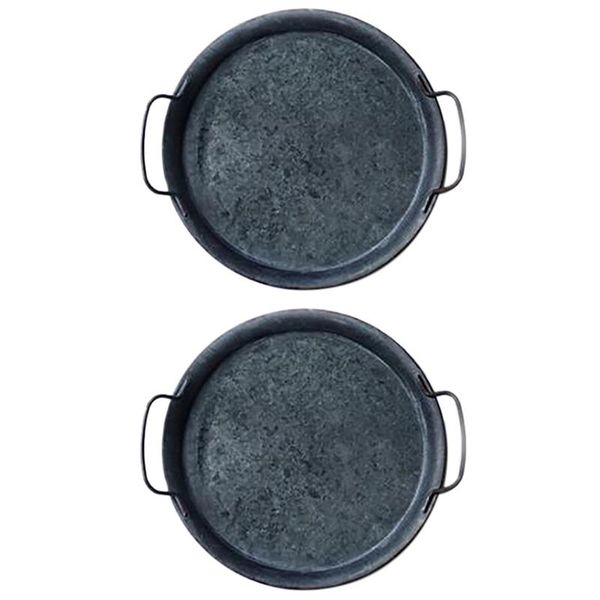 kitchen storage & organization 2 pcs european retro metal plate with handles handcrafted round wrought vintage bread tray home decoration ga
kitchen storage & organization 2 pcs european retro metal plate with handles handcrafted round wrought vintage bread tray home decoration ga